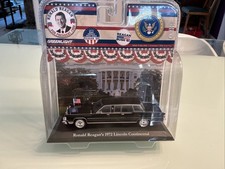 ‘72 LINCOLN CONTINENTAL REAGAN/BUSH Greenlight Presidential Limo 1:43 New Sealed