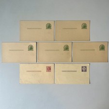 Vintage Postcards One Cent Thomas Jefferson 2 Cents Ben Franklin 3 Cents Liberty