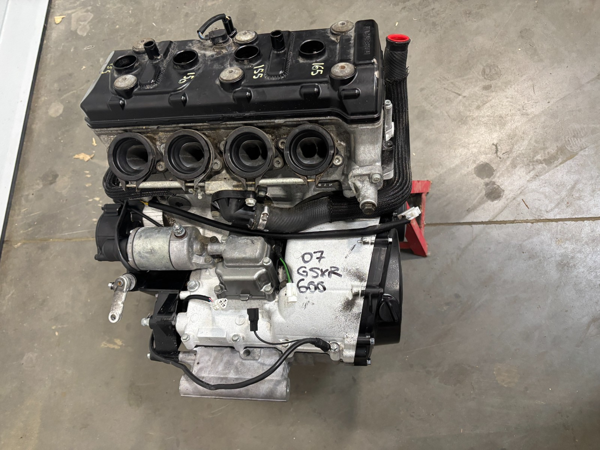 GSX-R600 エンジン 06 07 SUZUKI GSXR 600 OEM ENGINE MOTOR ASSEMBLY | eBay