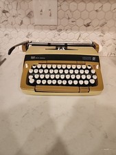 Smith Corona Sterling Portable Manual Typewriter Vintage 1973 Hardcase 