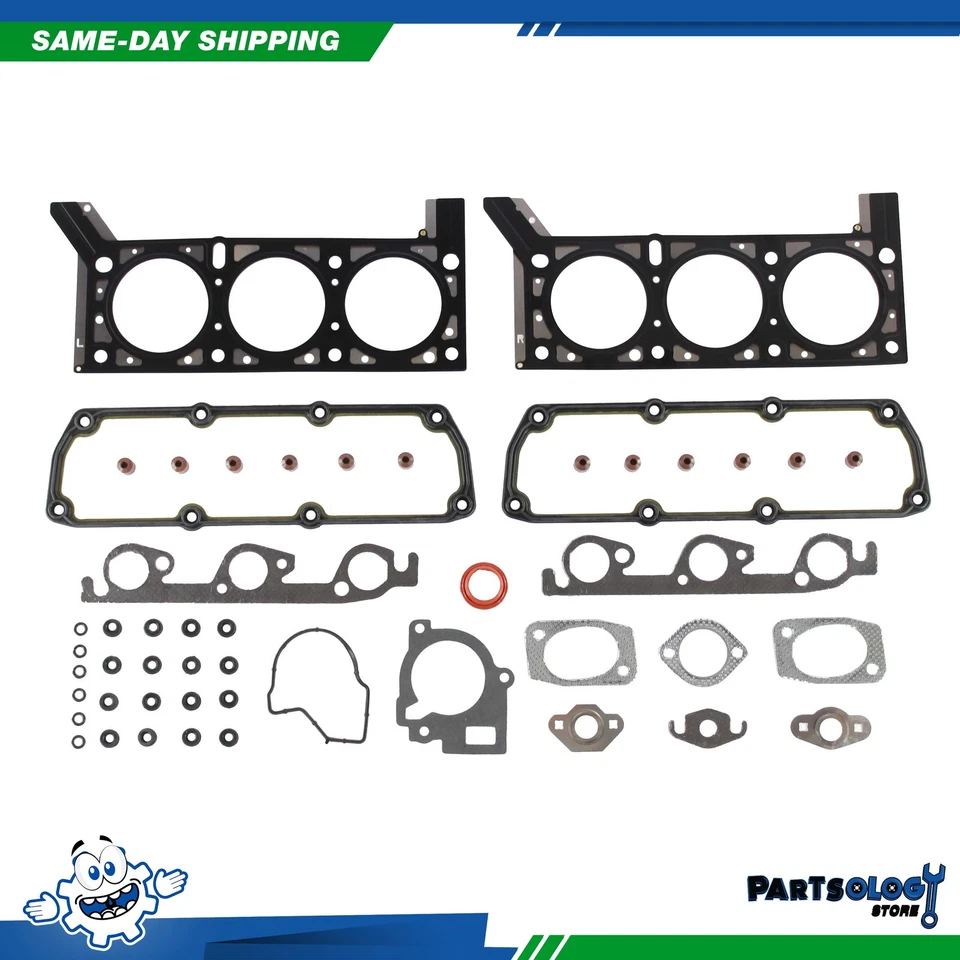 Kit de reconstrucción de motor maestro DNJ EK1137M para 01-03 Dodge Caravan 3,3 L V6 OHV 12v Foto 3 de 4
