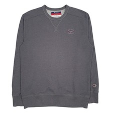 CHAMPION Crewneck Cotton Blend Jumper Sweatshirt Mens L
