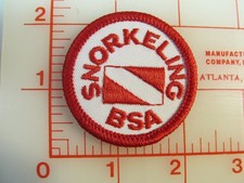SNORKELING BSA collectible patch (m3)