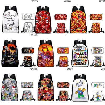 MARKENLOS Zaino per bambini Cosplay Forsaken Chance C00lkid Gubby borsa scuola custodia per matite