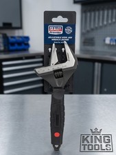 Sealey Premier Adjustable Wide Jaw Wrench 250mm Professional Spanner AK9575