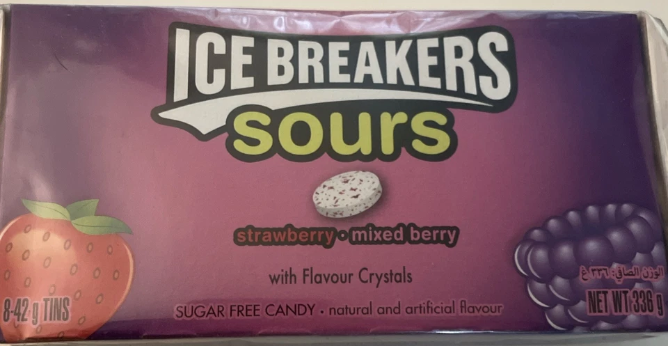 Rompehielos mezclados con fresa agria bayas sin azúcar latas de 8/42 G Best Buy 8/2025 Foto 2 de 2