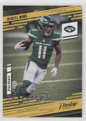 2021 Panini Prestige Xtra Points Gold 6/99 Denzel Mims #163 0ge4