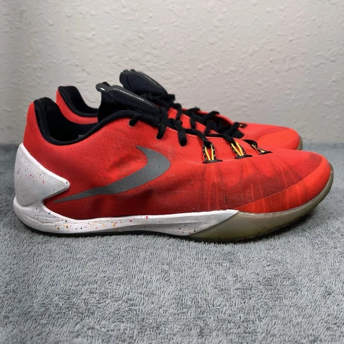 Nike Hyperchase PRM Bright Crimson Silver White 705369-601 Mens Size 10 - Picture 1 of 15