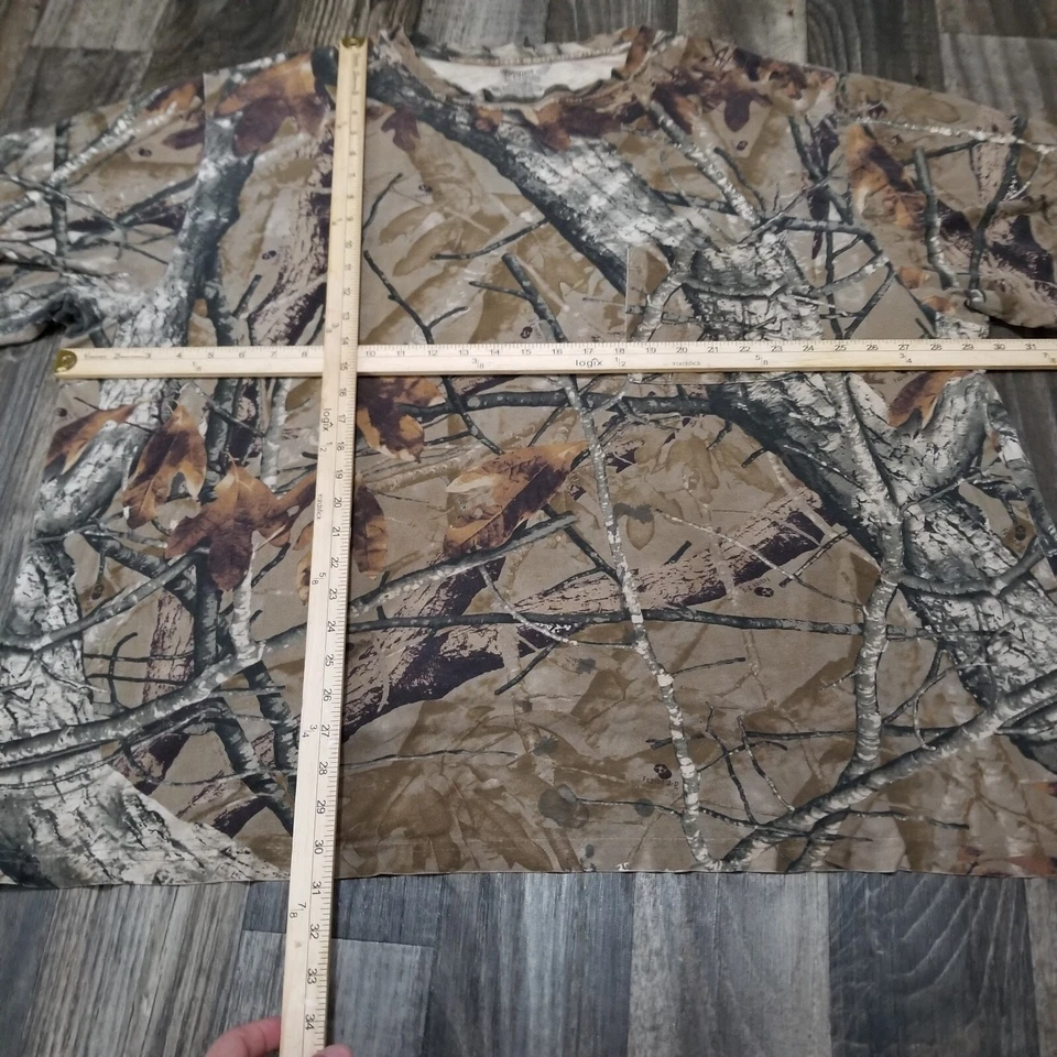 Camisa Outfitters Ridge Para Hombres 3XL Bronceado Camuflaje Fusión 3D Caza Caza Aire Libre Foto 2 de 4