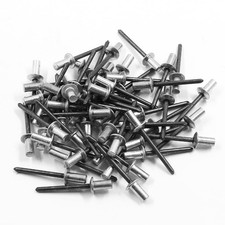 60 Pcs Aluminum Closed End Pop Rivets, 3/16" x 3/8" Close End Blind Rivets Se...