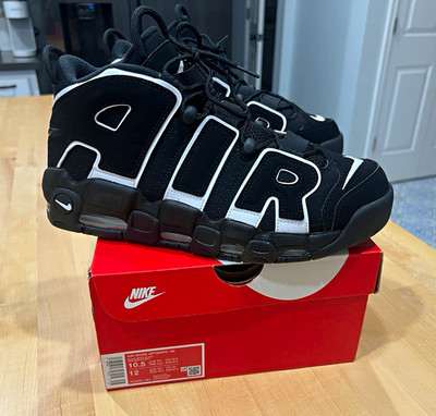 Nike Air More Uptempo '96 2026 Black White Mid Top (Size 10.5)