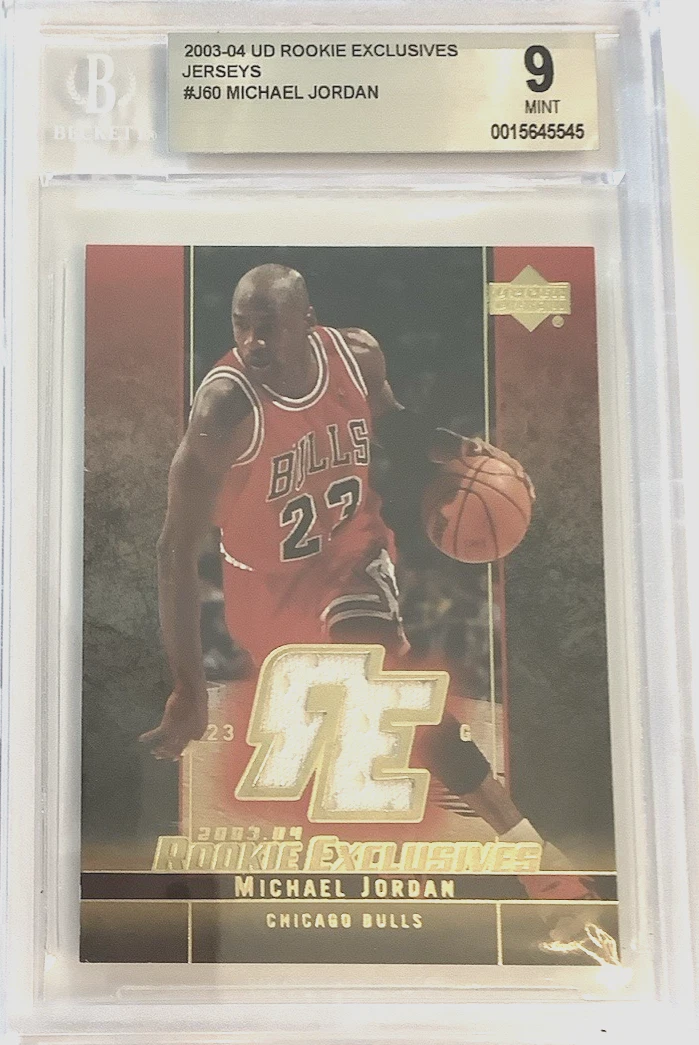 Upper Deck Rookie Exclusives Michael Jordan 2003-04 #J60 for sale