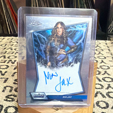 Topps WWE 2026 Chrome Blue Brand Autographs Nia Jax Auto #BBA-NIA