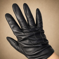 Police Leather Gloves Genuine Leather Patrol Duty Search Tactical Driving