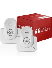 Hosmart Intercoms Wireless for Home, 2024 New Rechargeable Full Duplex Caregiver