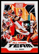 2018 Score A.J. Green All Hands Team #15 Cincinnati Bengals FOOTBALL