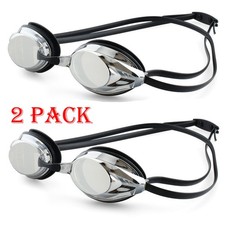 Unisex-Adult Swim Goggles Mirrored Vanquisher 2.0 Anti-Fog UV Protection