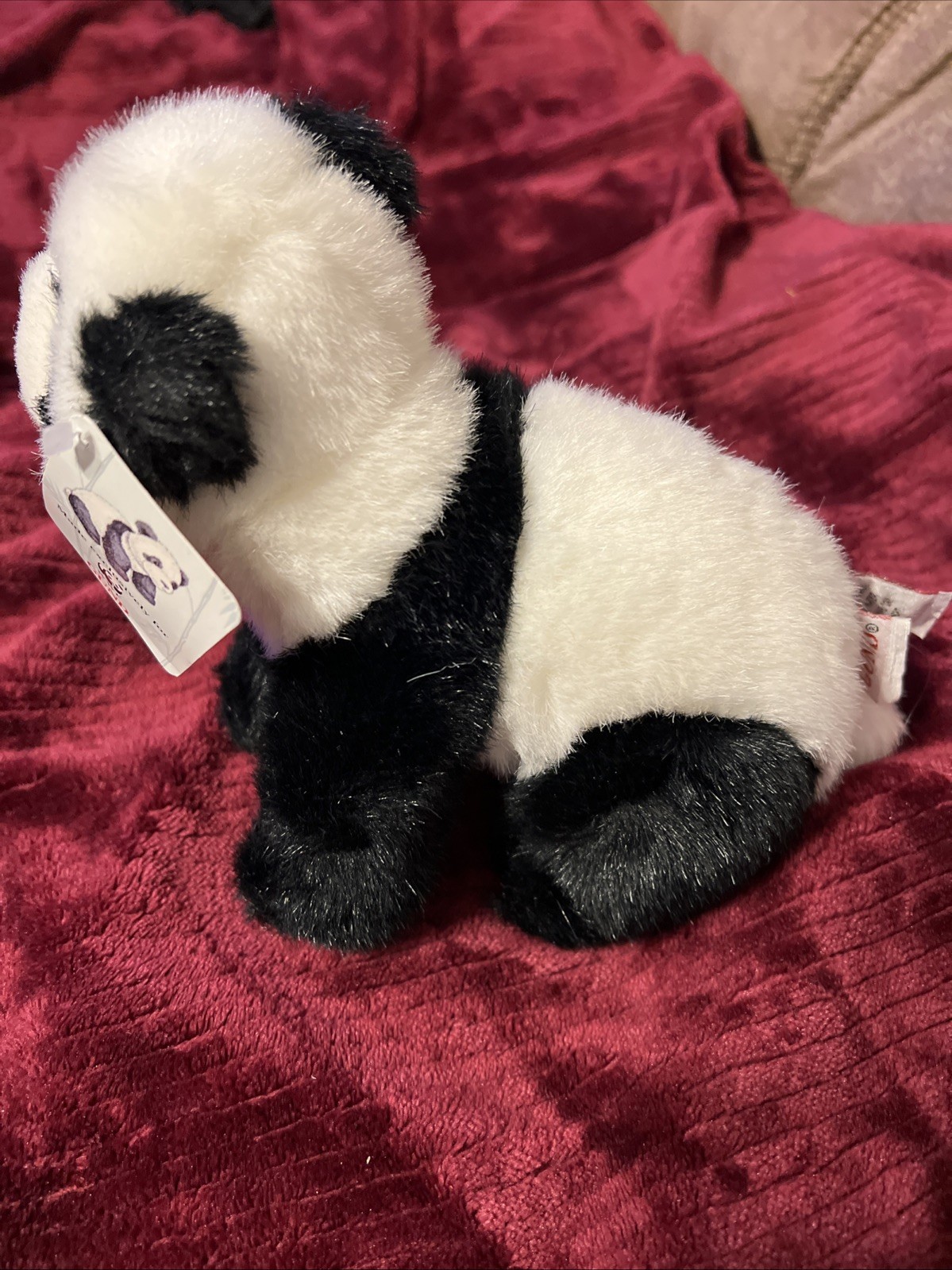 Plush Gund World Wildlife Fund WWF Panda with Tag Stuffed Animal
