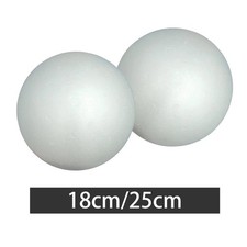 2 Pieces Craft Foam Balls Supplies for DIY Projects School Modeling Festive