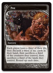 Pox (Future Sight) #185 - Mystery Booster 2 MTG