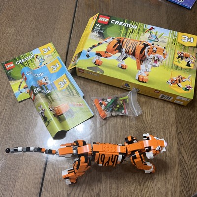 Lego 31129 LEGO CREATOR - Majestic Tiger - Koi Fish - Red Panda 3