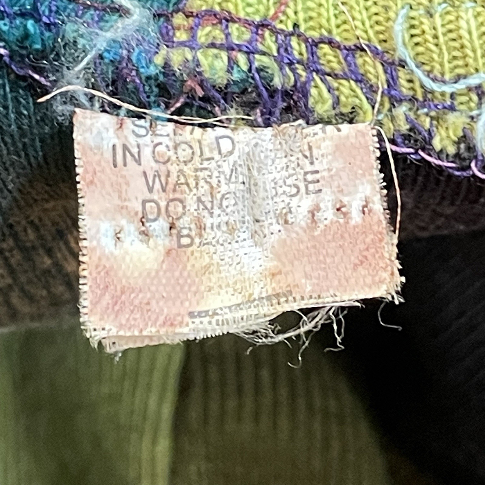 Unbranded Patchwork Boho Hoodie Jacket Cotton Fes… - image 7