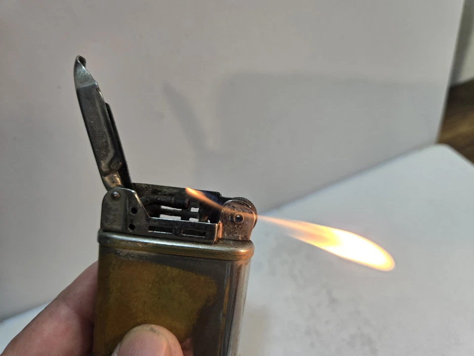 Tubo encendedor Beattie Jet de colección funcionando probado funcionando 7957/27 Foto 2 de 4