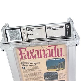 New NES Faxanadu WATA 9.6 Factory Sealed Graded Video Game 1989
