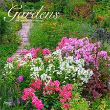 Gardens | 2026 12x24" (Hanging) Square Wall Calendar | Plastic-Free