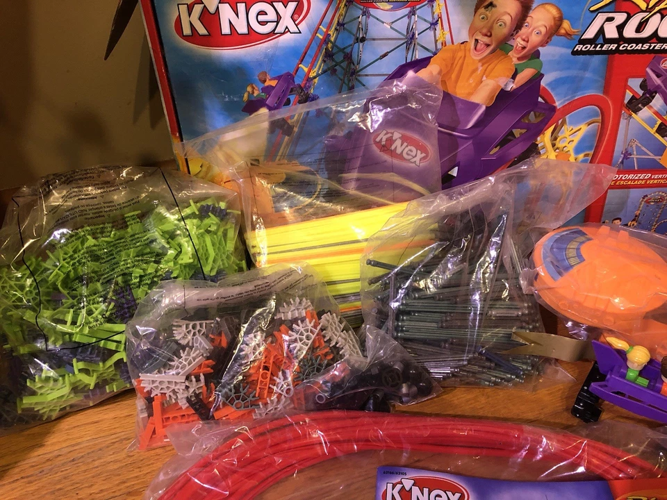  Kit de montaña rusa Knex Rippin Rocket en caja Foto 2 de 4