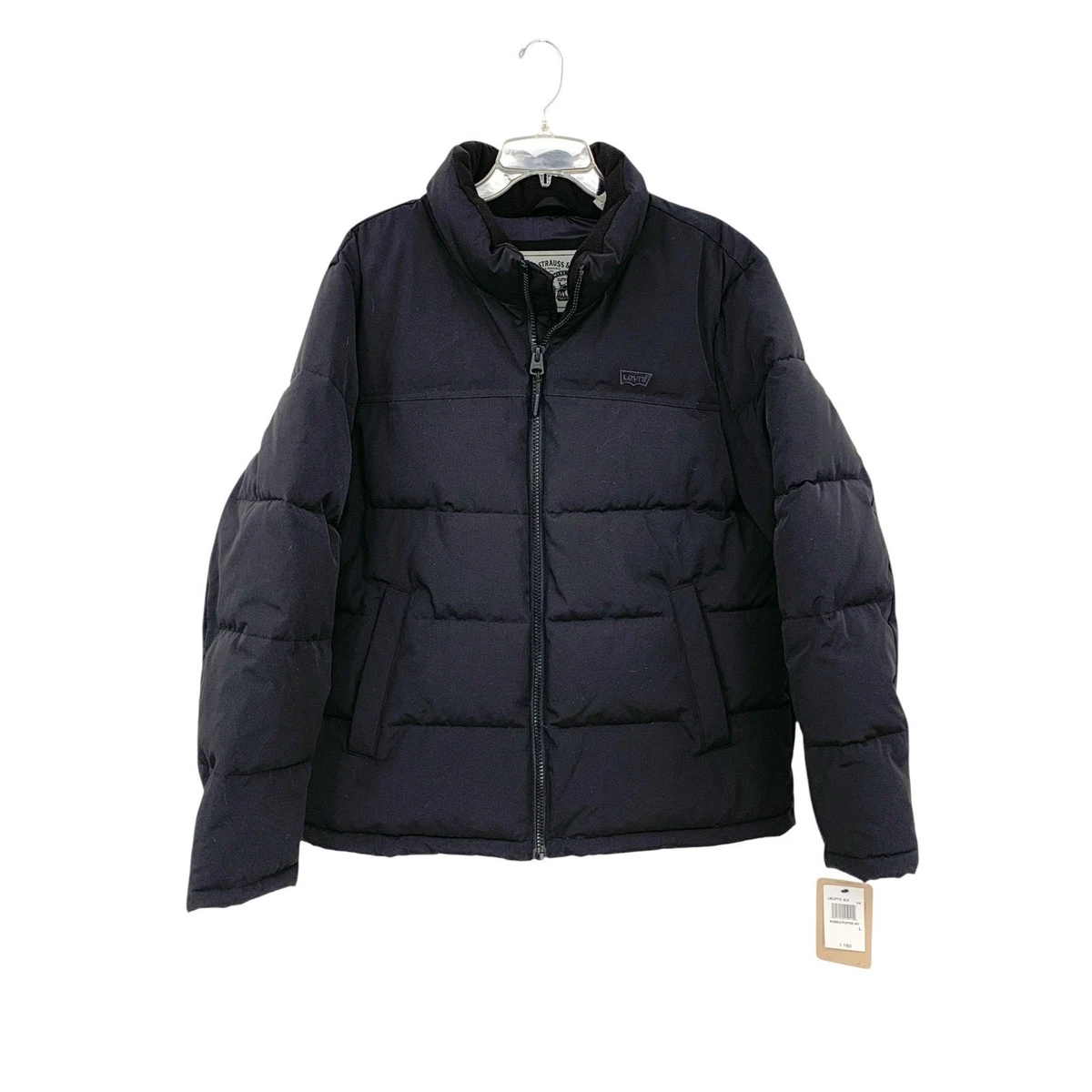 LEVI'S Mens Bubble Puffer Jacket Ultra-Loft Insulation Size Large
