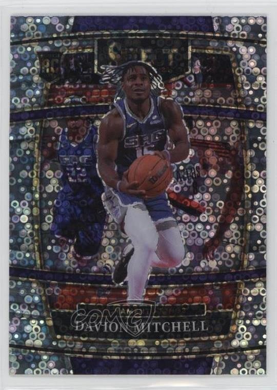 2021-22 Panini Select Concourse Disco Prizm Davion Mitchell #23 12ri