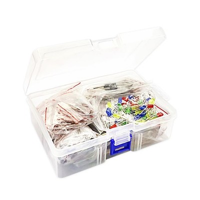 1610PCS Electronics Component Assortment Kit, Electrolytic Capacitor,... 