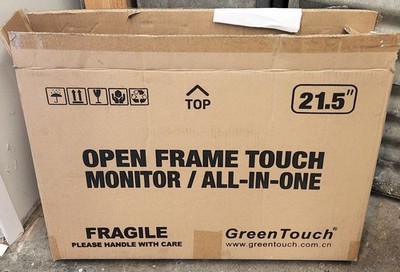 GreenTouch 21.5-Inch Open Frame Industrial Touch Monitor GT-TM 215 2C Kiosk NEW