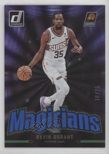 2024 Panini Donruss Magicians Holo Blue & Green Laser 18/35 Kevin Durant #5 7y2