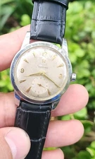 Vintage 1952 Omega Seamaster Automat Ref 2576 Cal 342 Men's 34mm Stainless Watch