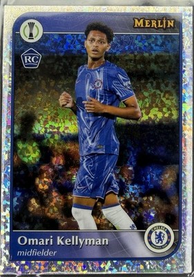 25/26 Topps Merlin; Omari Kellyman RC Diamond Chelsea