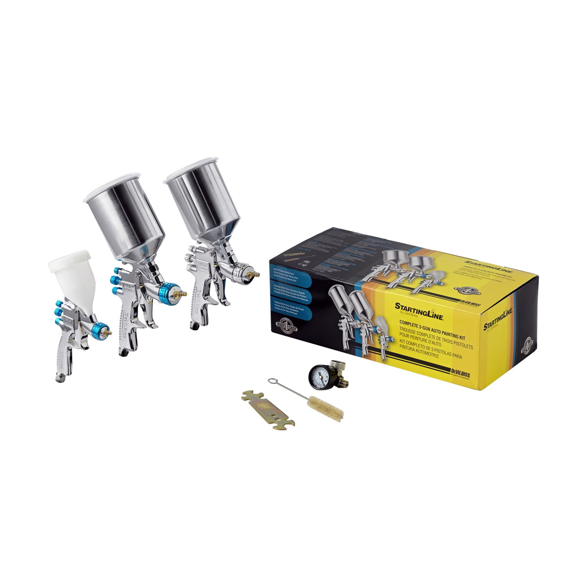  DeVilbiss 3 GUN STARTING LINE KIT 802789