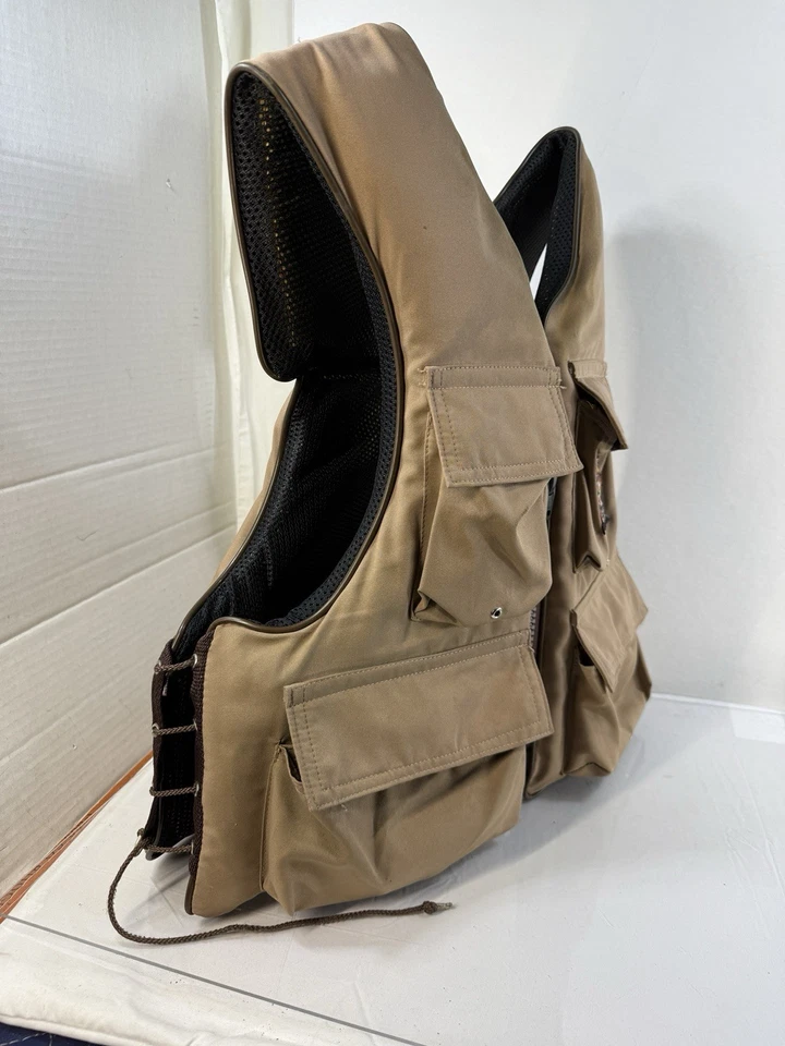 Vintage Stearns Fly Fishing Vest Life Jacket Large 44-46 Sans-souci Type III - Image 3 of 4