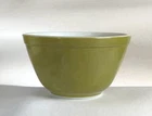 Vintage Pyrex 401 Olive Green Ovenware 1-1/2 Pint Mixing Bowl Made in USA
