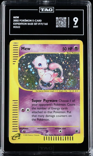 Mew graded TAG 9 for sale on eBay