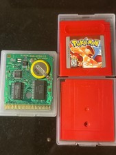 Pokemon Red  (Nintendo Game Boy, 1999) tested working authentic gba