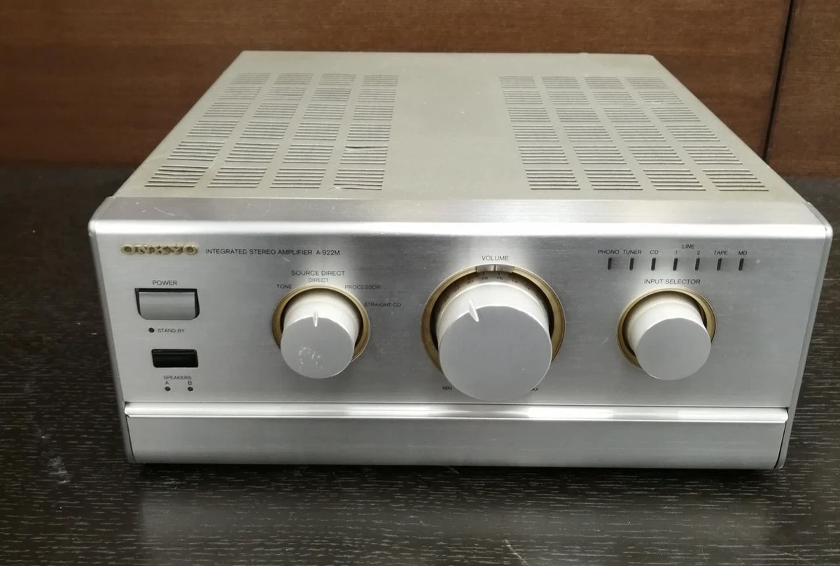 ONKYO A-922M INTEC275 series Integrated Amplifier AC100V 50/60Hz