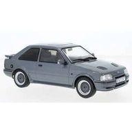 Ford Escort RS Turbo S2 1/18 diecast model, metallic gray, 1990
