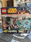 LEGO Star Wars Republic AV-7 Anti-Vehicle Cannon 75045 Sealed Damaged box