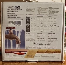 Easy Heat AHB-140 AHB Series 120V 280W Heating Cable 40 L ft. for Water Pipe