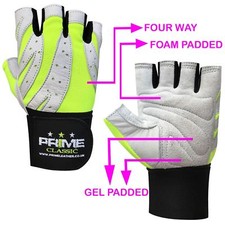 Impugnature Gomma Sollevamento Impugnature Di Sollevamento In Gomma - Guanti Da Allenamento Palestra, Bodybuilding, 1 Paio (2 Cuscinetti) Manubri Palestra Regolabili - Foto 4