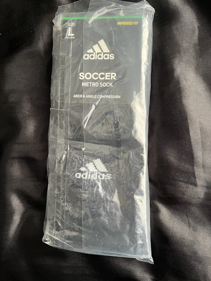 Calcetines Adidas Soccer Metro - Talla L (compresión de arco y tobillo) Foto 2 de 4
