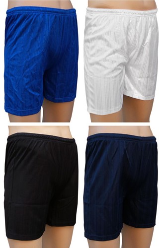 TRAX Boys Football Shorts Shadow Stripe Polyester Tie Cord Elasticated Waist - Picture 2 of 19