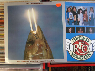 REO SPEEDWAGON LP: YOU CAN TUNE A PIANO,BUT YOU CAN'T TUNA FISH (EU;EPC 82554)
